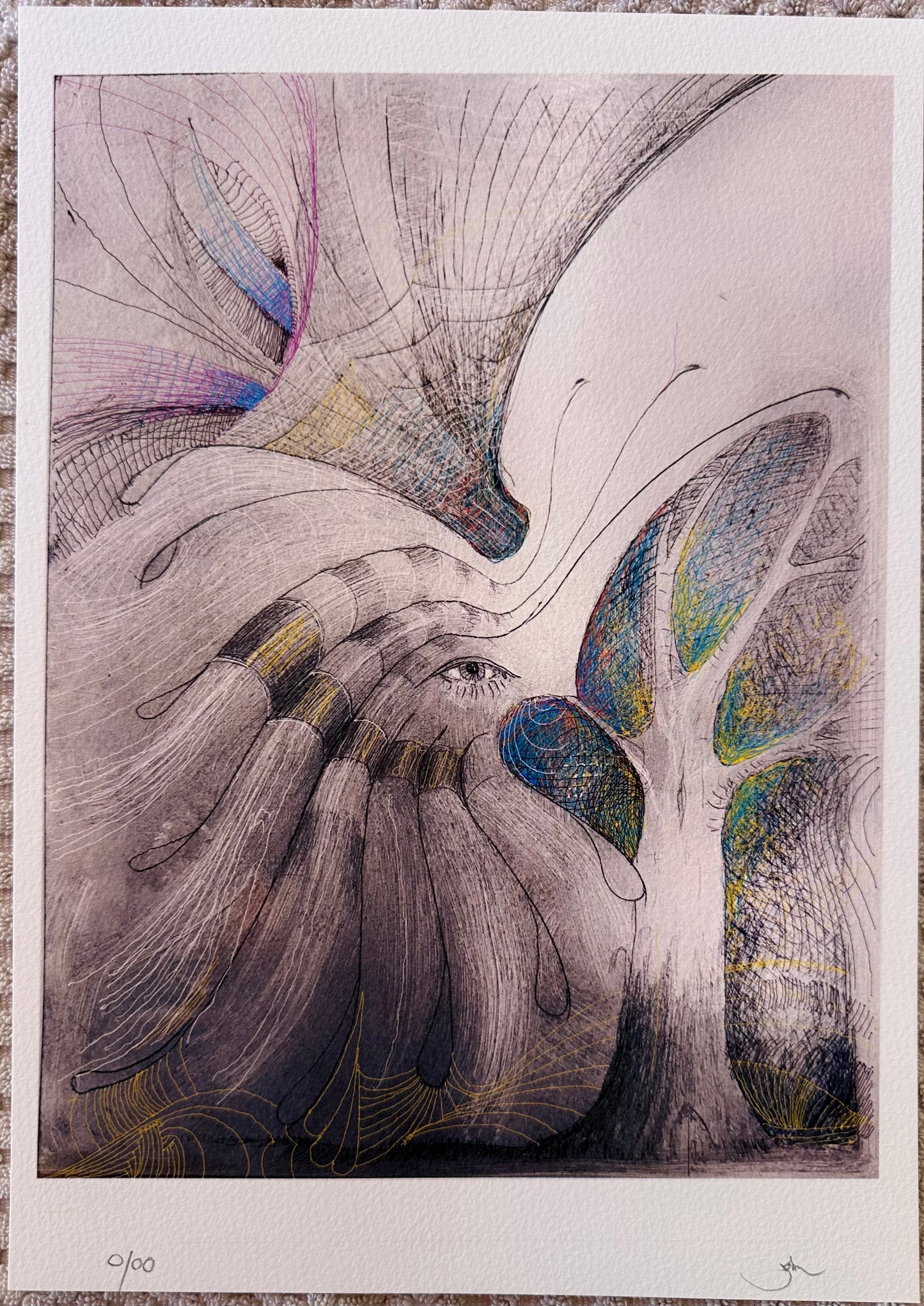 Fine Art Print - Etched Thoughts