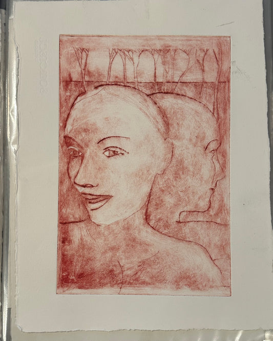 Drypoint Etching – First Watcher